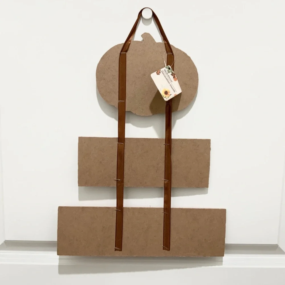 Feeling Thankful - Pumpkin Door Wall Decor Autumn Fall Halloween Decoration NEW - Picture 6 of 6